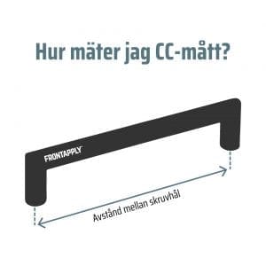 cc-mått kökshandtag CC mått handtag till kök