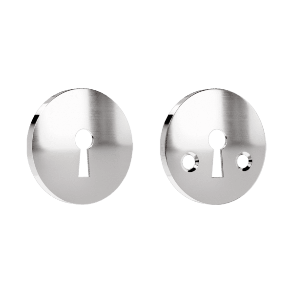 Haboselection keyhole escutcheon chrome 18090 double