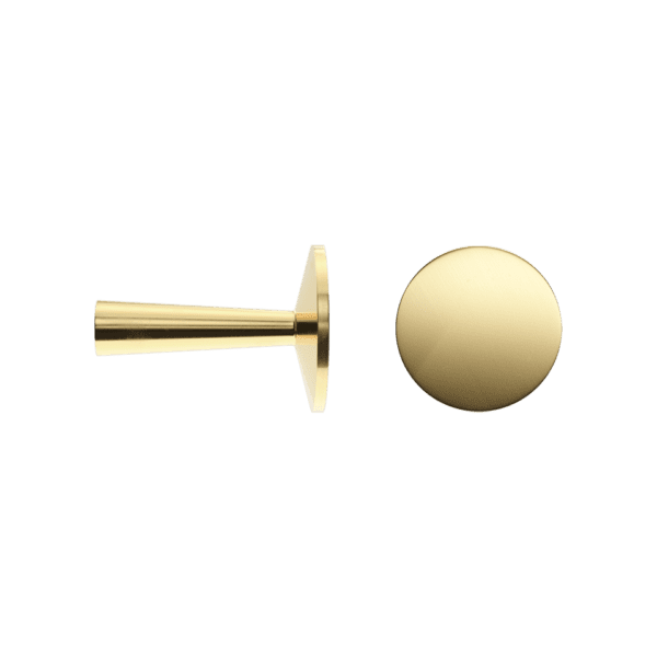 Haboselection knob brass 18093 double 1