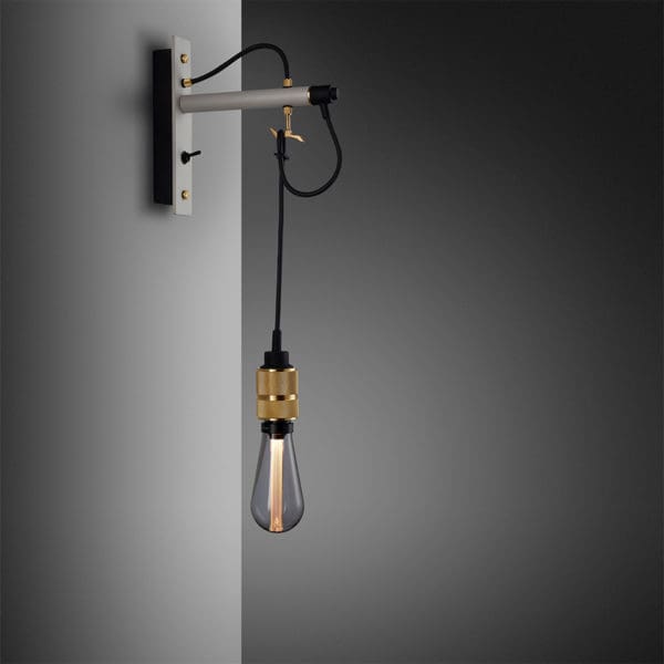 7. BusterPunch Hooked Wall Stone Brass Smoked Bulb 1