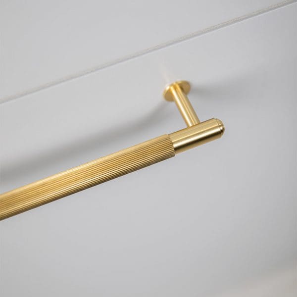 BP Pull Bar Plate Brass 2