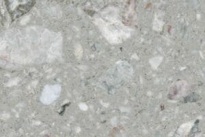Terrazzomarmor Fior Di Pesco resin marble från Frontapply