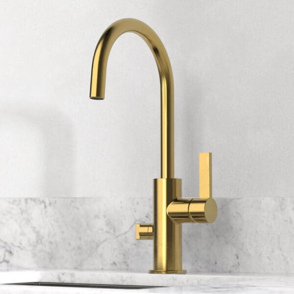 tapwell koksblandare arm184 mässing 9421056 marmor carrara ny