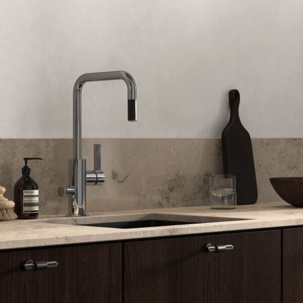 tapwell koksblandare arm887 krom 9421052 valnot jura grey