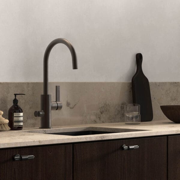tapwell koksblandare arm184 bronze 9422665 valnot jura grey