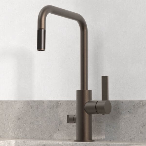 tapwell koksblandare arm887 bronze 9422678 noble concrete grey