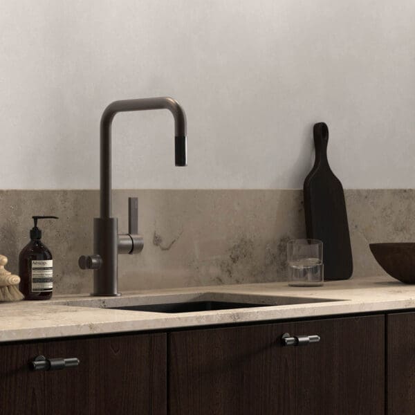 tapwell koksblandare arm887 bronze 9422678 valnot jura grey