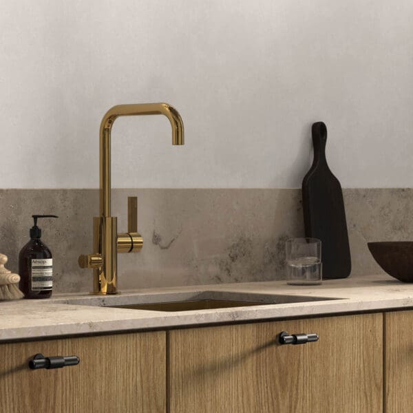 tapwell koksblandare arm984 honey gold 9421063 ek jura grey