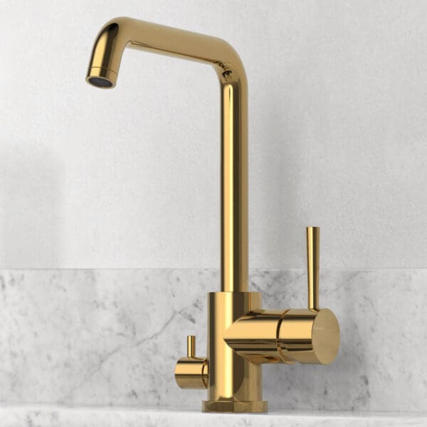 tapwell koksblandare evo984 honey gold 9419111 marmor carrara ny