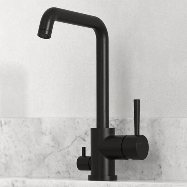 tapwell koksblandare evo984 mattsvart 9420750 marmor carrrara