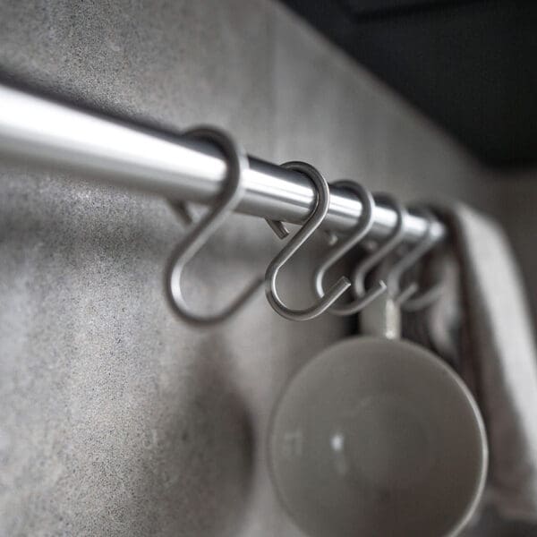 Beslag Design Koksreling Aveny Rostfri 1068210