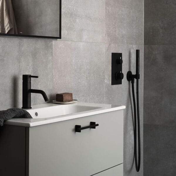 Tapwell Tvattstallsblandare EVM071 Mattsvart 1596