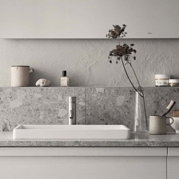 Tapwell Tvattstallsblandare EVM072 Brushed Nickel V90643