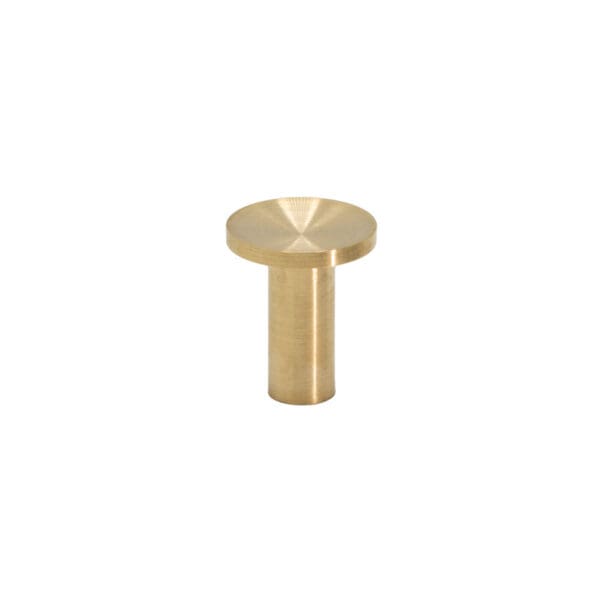 Beslag Design Knopp Sture Mini 18mm Borstad Obehandlad Massing 1081265