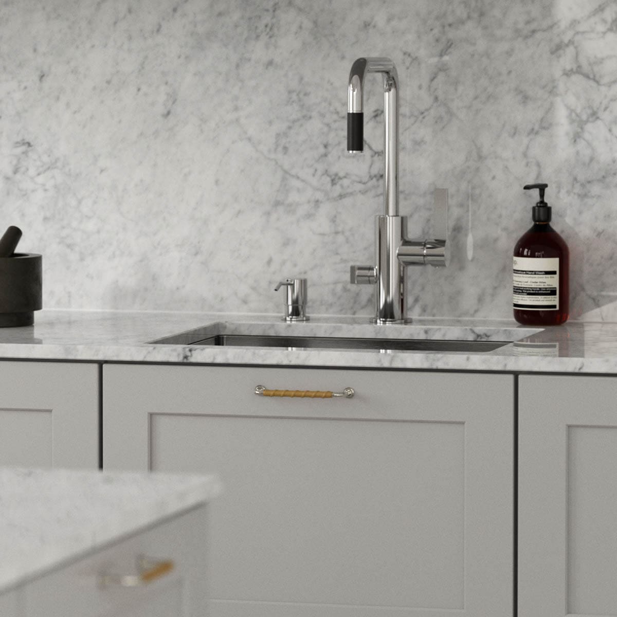 bänkskiva marmor bianco carrara c