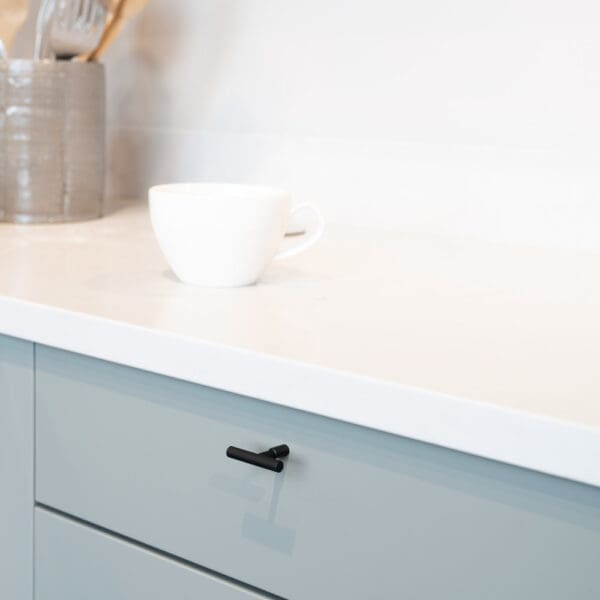 Beslag Design Knopp T Spira Matt Svart 343365 11 1